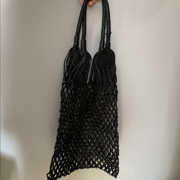 Nunoo woven leather tote bag - Picture 1 of 8